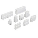 Power Supply White Connectors Set 9pcs