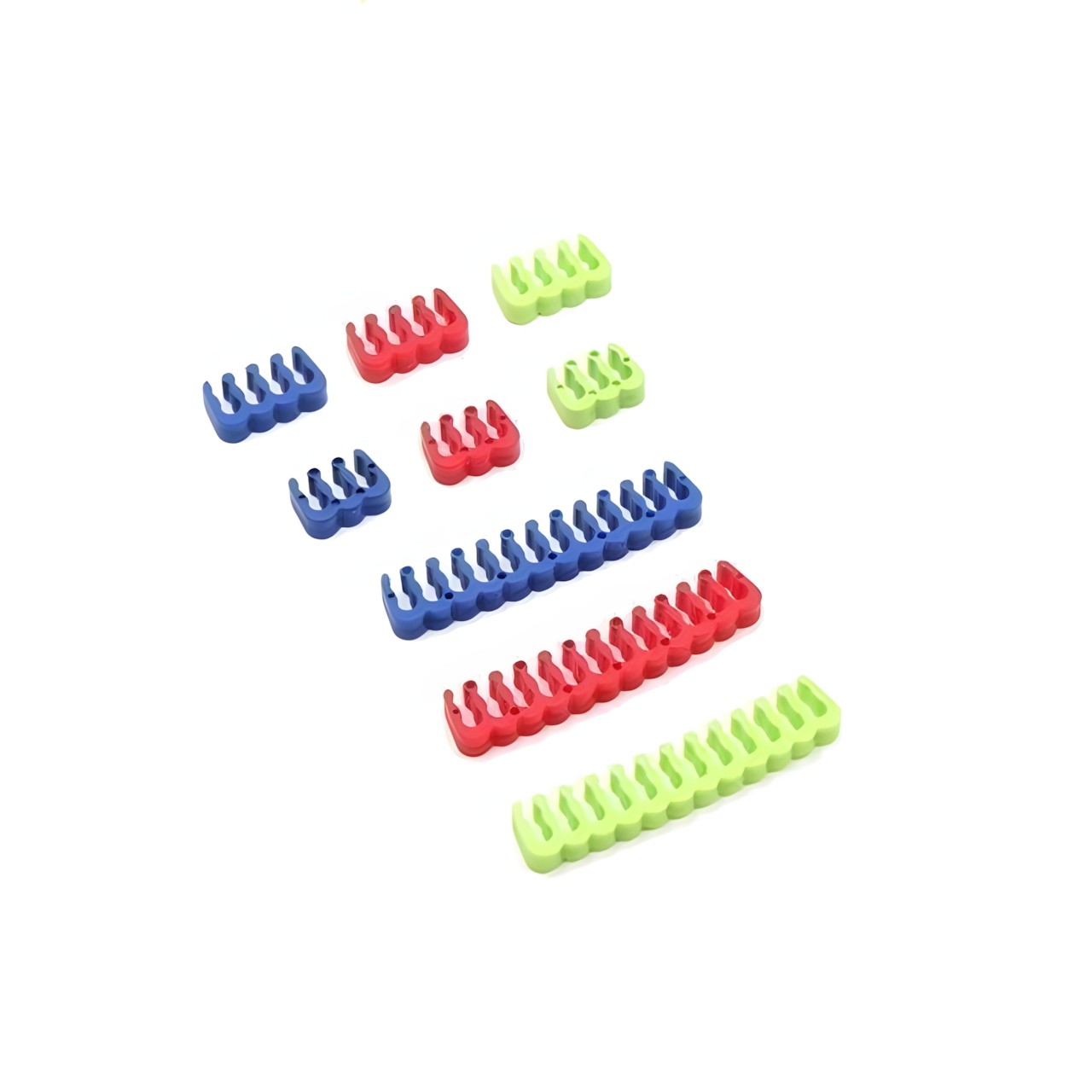 Single Sleeved Power Cable Combs 6 Pin 8 Pin 24 Pin Red Blue Green RGB ...