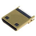 Premium Gold Plated Mini HDMI 19P 1.0mm Male Connector