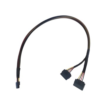 4 Pin to 2 x SATA Power Cable for Dell R610 R720 R730 G8TXP