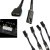 RGB LED Light 3 Pin Male to 5v RGB 3 Pin Female Adapter Cable for Corsair