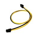 8 Pin PCIE Female to 2 Pin ATX Female Adapter Cable 50cm