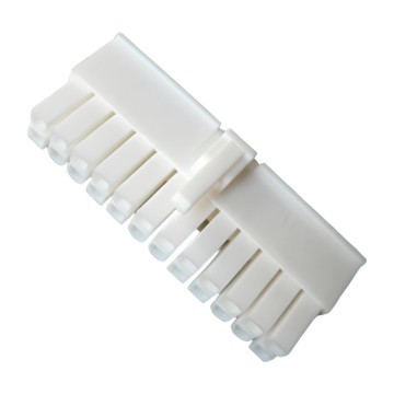 24 Pin ATX Motherboard Power Female Connector with Pins White