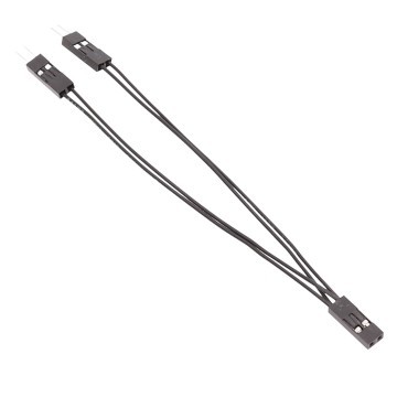 Dupont Terminal Wire 2 Pin 1 to 2 Double Splitter Cable Adapter