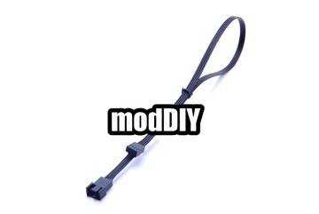 Flat Ribbon Cable Wire 22AWG Black 2 to 5 Conductor - MODDIY