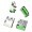 USB 3.1 Type A 9 Pin Female Connector AF for PCB Mount Green