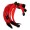 Custom Made Single Sleeved Modular Cable Set Red for Corsair