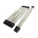 Silverstone SX600-G Single Sleeved Short Modular Cable Set (Silver)