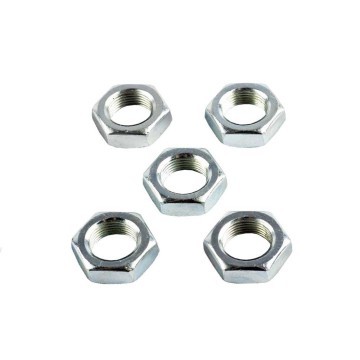 Carbon Steel M1.2 Silver Hex Lock Nut