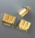 Premium Gold Plated HDMI 19P 1.6mm Female Connector