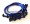 OCZ Single Braid Modular Power Supply 5 x SATA Integrated Cable (Blue)