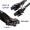 ATX 3.0 PCIe 5.0 600W 12VHPWR 16 Pin to Dual 8 Pin PCIE Power Cable