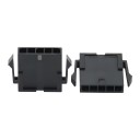 5 Pin Power Supply Male Molex Connector with Pins Black