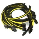 Corsair AX750 Premium Single Sleeved Modular Cable Set (Black/Yellow)