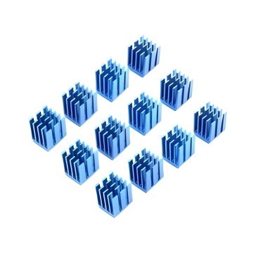 Passive Heatsink MOSFET Chipsink 9mm Blue