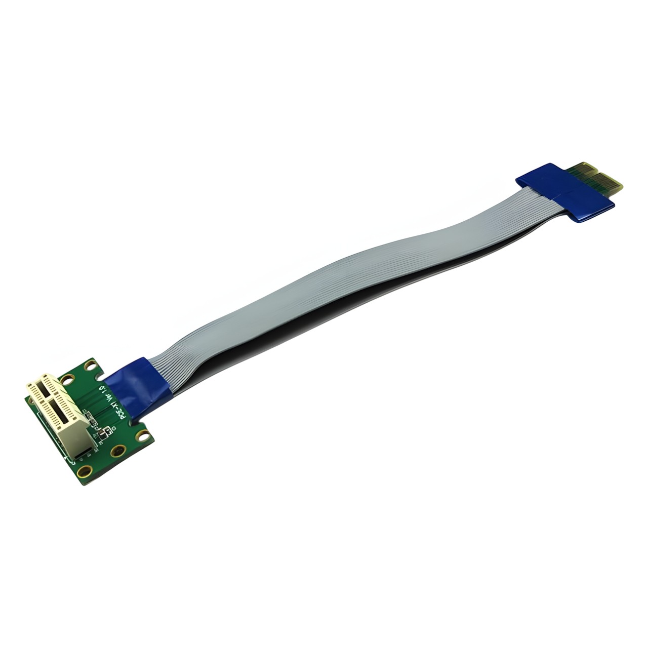 Pci Riser 90 Premium PCI Express PCIE 90 Degree Angled Extension Cable Riser 1x - MODDIY
