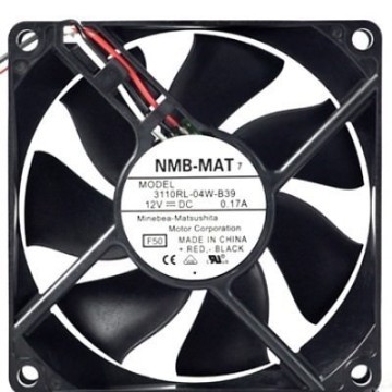 NMB-MAT 8025 80mm 3-Pin Fan (3110RL-04W-B39)