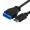 USB 3.1 Type-C Gen2 Front Panel Header to USB 3.0 20-Pin Adapter Cable