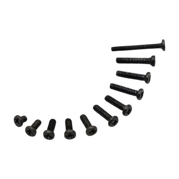 M1.0 Black Screws 2mm 3mm 4mm 5mm 6mm