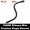 Premium Silicone Wire Single Sleeved 6 Pin PCI-E Extension Cable (Black)