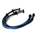 Seasonic Premium Single Sleeved 5xSATA Modular Cable (Black/UV-Blue)