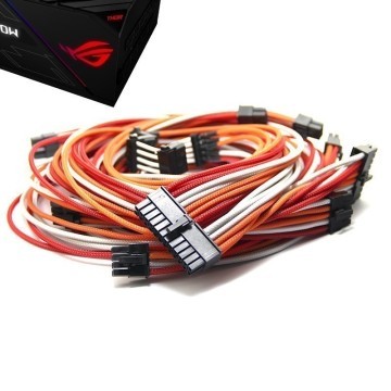Professional Tailor-Made Asus Custom Sleeved Modular Cable Kit