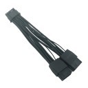 ATX 3.0 PCIe 5.0 600W 2 x 8 Pin to 12VHPWR 16 Pin Power Adapter Cable