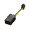 Standard 6 Pin PCIE to 2 Pin MicroFit 3.0mm 2 Pin Adapter Cable