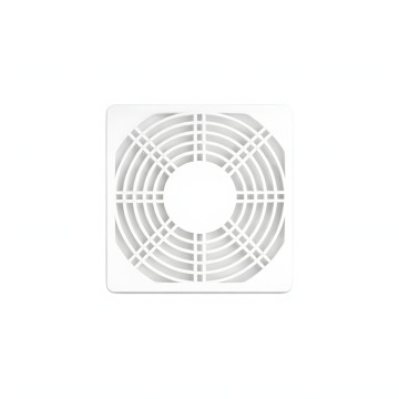 Premium 120mm Plastic Fan Grill White