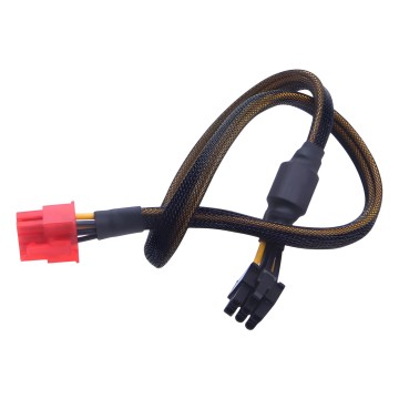 Modular PSU Sleeved PCIe 8 Pin to 6 Pin Cable
