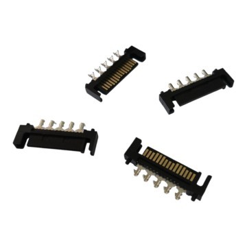 SATA 15-Pin Male Connector - Black