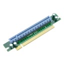 Gold Plated Premium PCIE 16X 1U 90 Degree Right Angle Riser Card