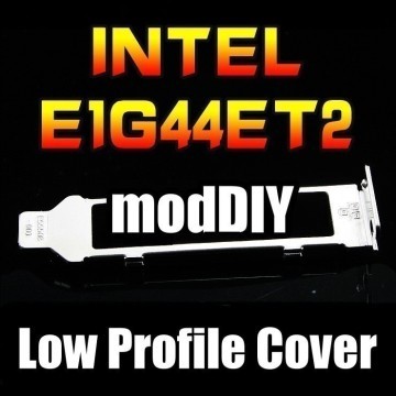 Intel 9404PTL I340-T4 E1G44ET2 4-Port Low Profile Expansion Slot Cover