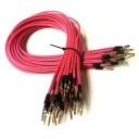(Black Friday) Premium Pre-made 18AWG Sleeved Electrical Wire (Pink 36pcs)