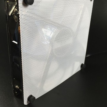 Ultra Thin PVC Computer Fan Dust Filter 8cm 9cm 12cm 14cm (White)