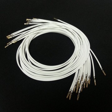 (Black Friday) Premium Pre-made 18AWG White Electrical Wire 60cm (20pcs)