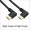 Premium HDMI 2.0 4K Left Right Angle Male to Male Cable 50cm