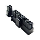 24 Pin Motherboard Power Female Connector Black