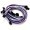 Rosewill Photon 1200 Single Sleeved Modular Cable Set (White/Purple)