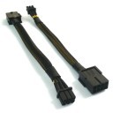 Special Mini Low-Profile 8-Pin to 6-Pin PCI-E Extension Cable (15cm)