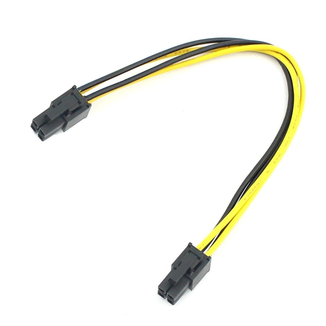 ATX Power Supply CPU EPS 4 Pin Male to Male Power Cable 30cm MODDIY