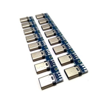 10Gbps USB 3.1 Type-C USB-PD PCB Male Connector