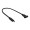 USB 3.1 Type C Male to Female Extension Cable with Panel Mount 20cm