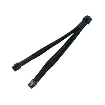 Dual Mini 8 Pin to 12VHPWR 16 Pin Power Cable for Apple Mac Pro 2019