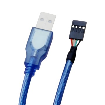 USB Type A Male to USB 4 Pin Female Header Cable