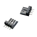 MODDIY 4pin Floppy Power Male Connector Black