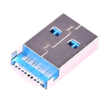 USB 3.0 Type A 9 Pin Male Connector AM