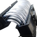 PSU 24-Pin ATX Connector Male to Female 90 Degree Angled Adapter