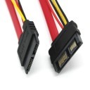 SATA Data Power 6-Pin + 7-Pin Slimeline Extender Extension Cable