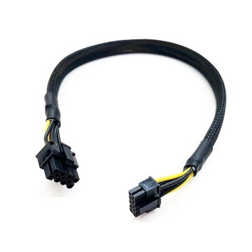 Mini 10 Pin to 8 GPU PCIE Power Cable 50cm for HP Server DL380 Gen10